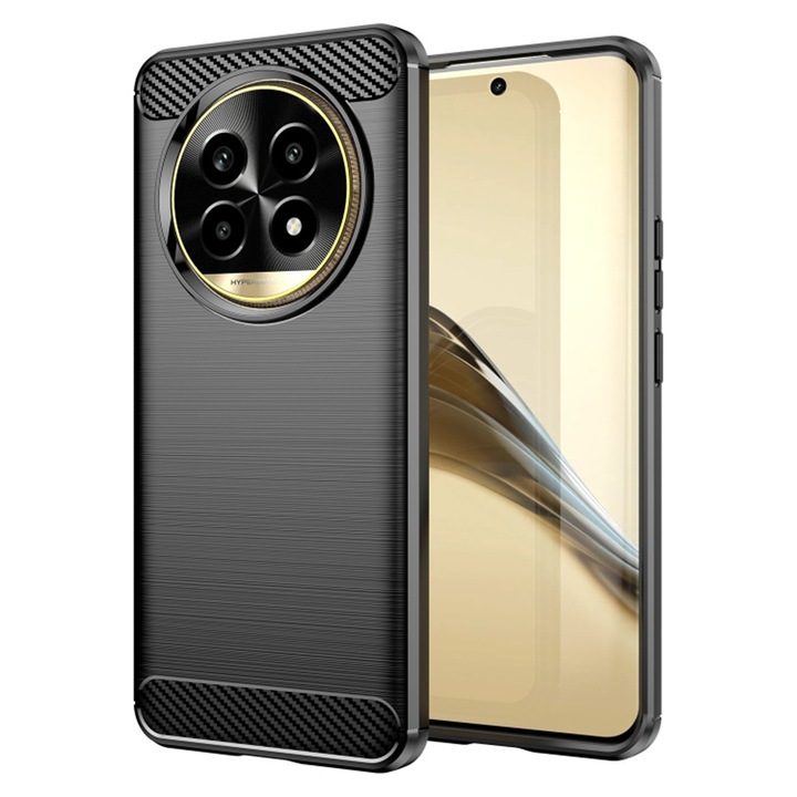 Husa Protectie pentru Realme 13 Pro/13 Pro+, AIR Protect, K80, Termoplastic, Deep Dark