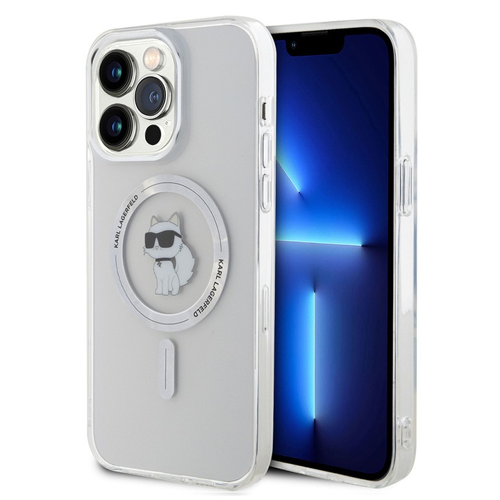 Husa Protectie pentru iPhone 14 Pro Max, AIR Protect, B48, Lexgard, Neutral Choupette