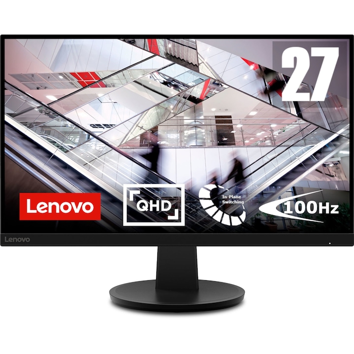 Lenovo N27q 27" QHD 2560x1440 IPS monitor 100Hz 4ms HDR