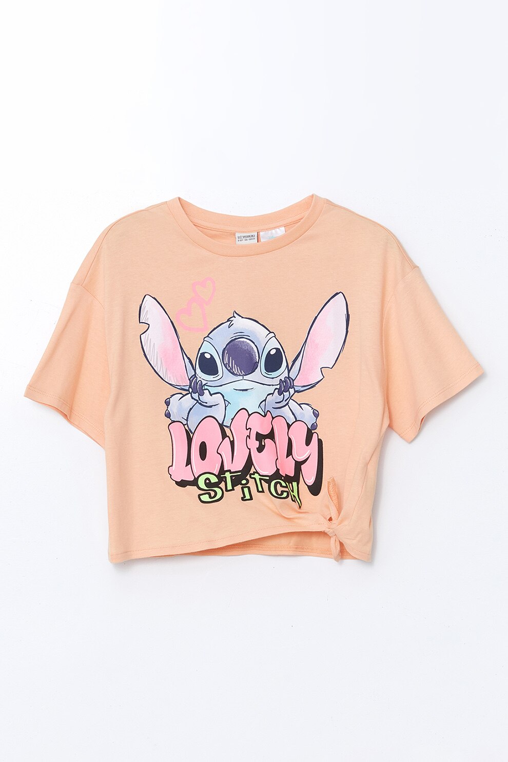 ekiki✩ LC WAIKIKI, Hanorac cu imprimeu Stitch&Angel, Albastru lavanda