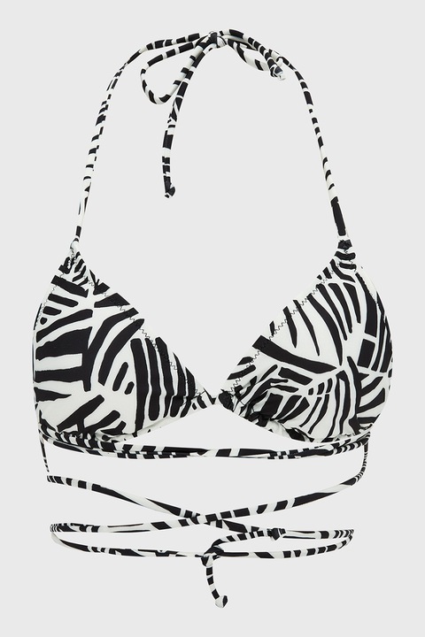 LC WAIKIKI, Sutien cu model in dungi, Alb/Negru