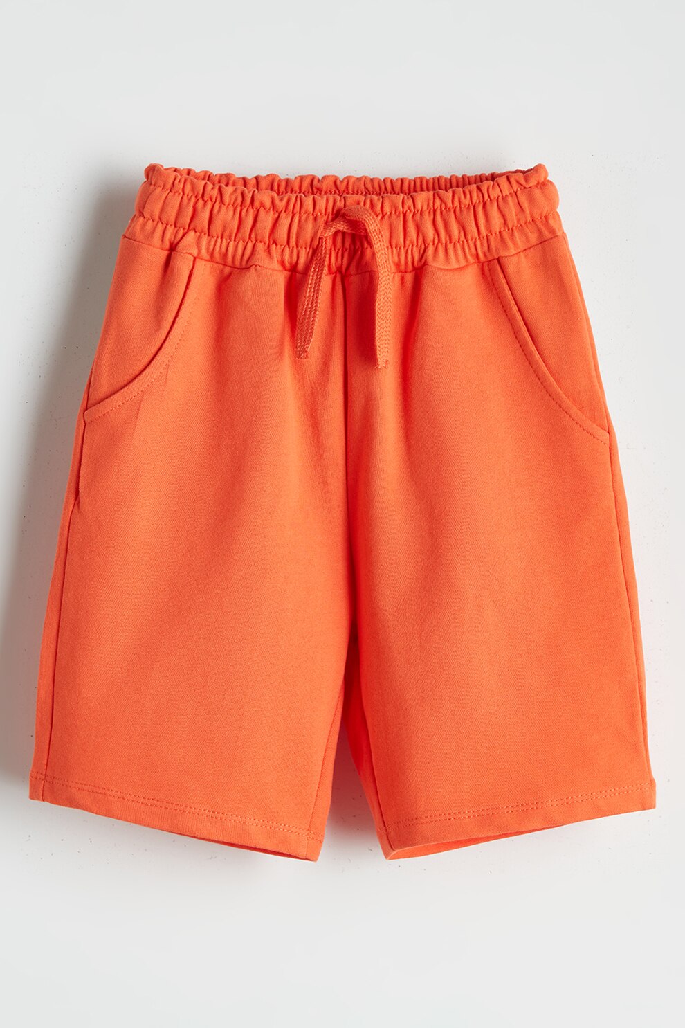 LC WAIKIKI, Set de tricou si pantaloni scurti cu model uni - 2
