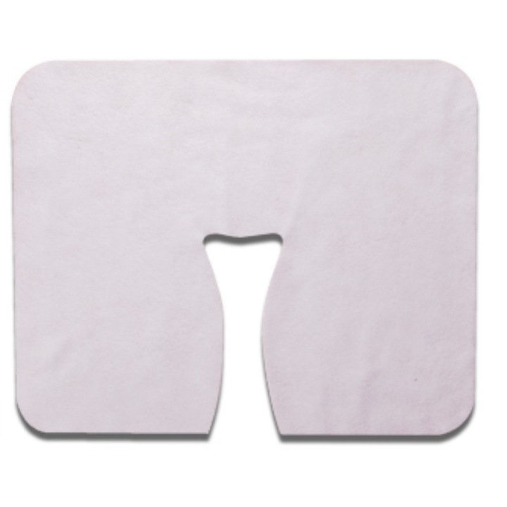 Acoperitor de cap in forma de U de unica folosinta Elena - 20 g/m2, PP, pachet de 50