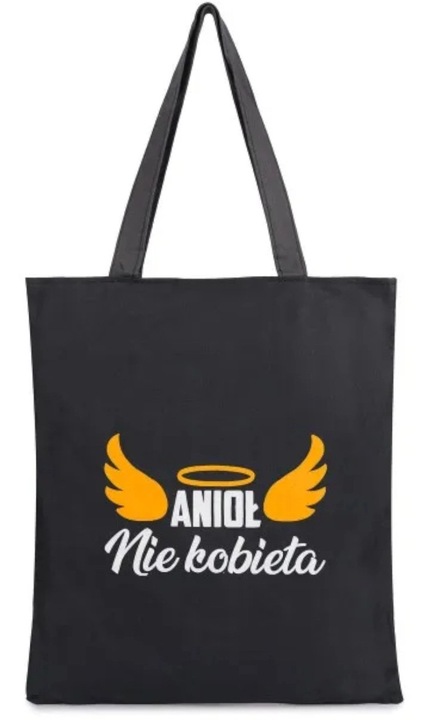 Geanta shopper pentru cumparaturi, Agrafka, de vara sport sac de umar, Stil Urban, 40 cm x 35 cm, Negru