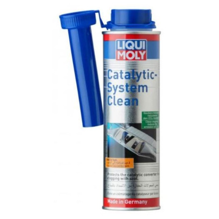 Aditiv benzina Liqui Moly curatare calamina catalizator 300 ml