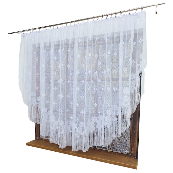 Доната Завеса 300x160, Бяла