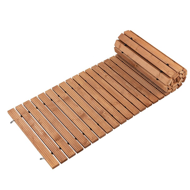 Дървена градинска пътека Timeless Tools, 245x55x2 см