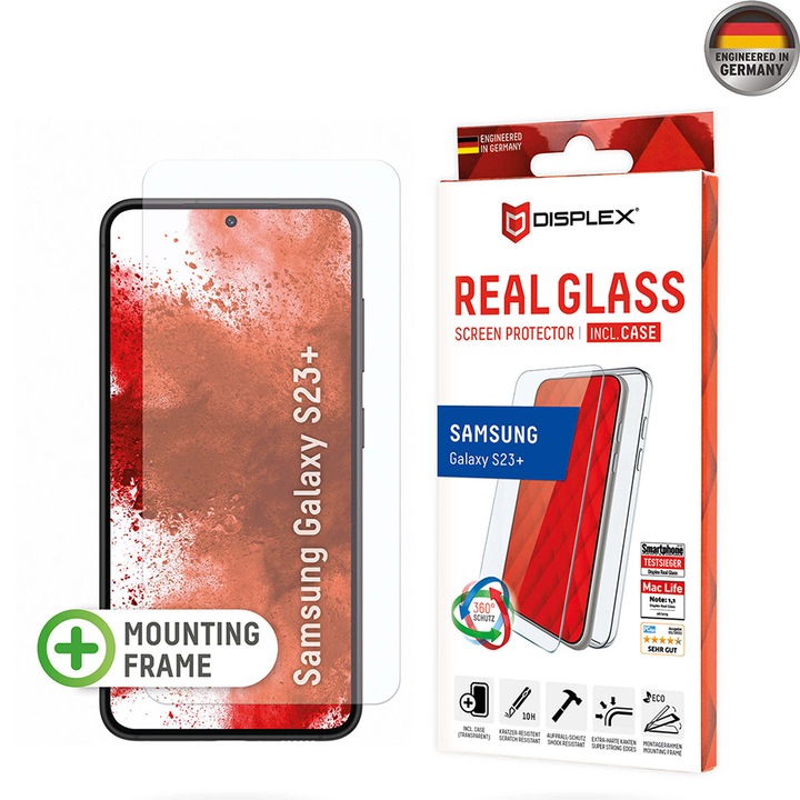 Glass shield Display pentru Samsung Galaxy S23 Plus, E23, Termoplastic, Transparent