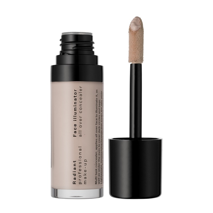 Radiant ILLUMINATOR ALL OVER CONCEALER hidratáló folyékony korrektor, 15 ml, árnyalat 03 Nude
