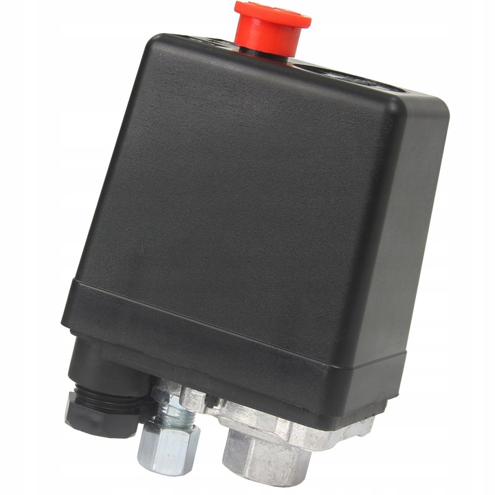 Comutator De Presiune, A-Mpc4V, Interval De Presiune De Lucru: 3-12 Bar (45-175 Psi), Setare Din Fabrica: 6 – 8 Bar (85-115 Psi), Tensiune: 120 Vac, 20 A, Tip Contact: Nc