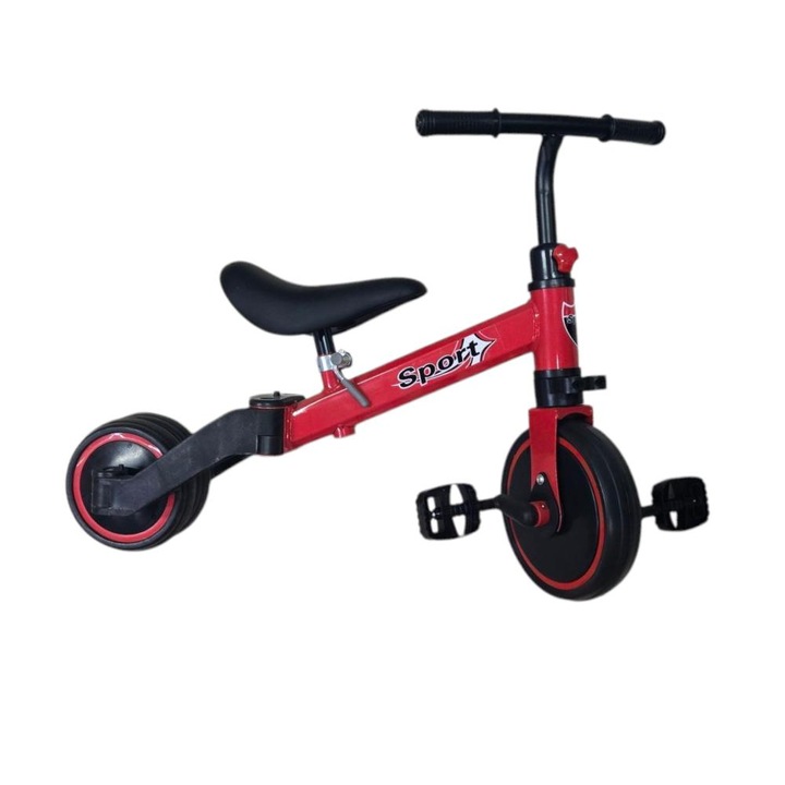 Tricicleta 2 in 1 Sporty RideOn