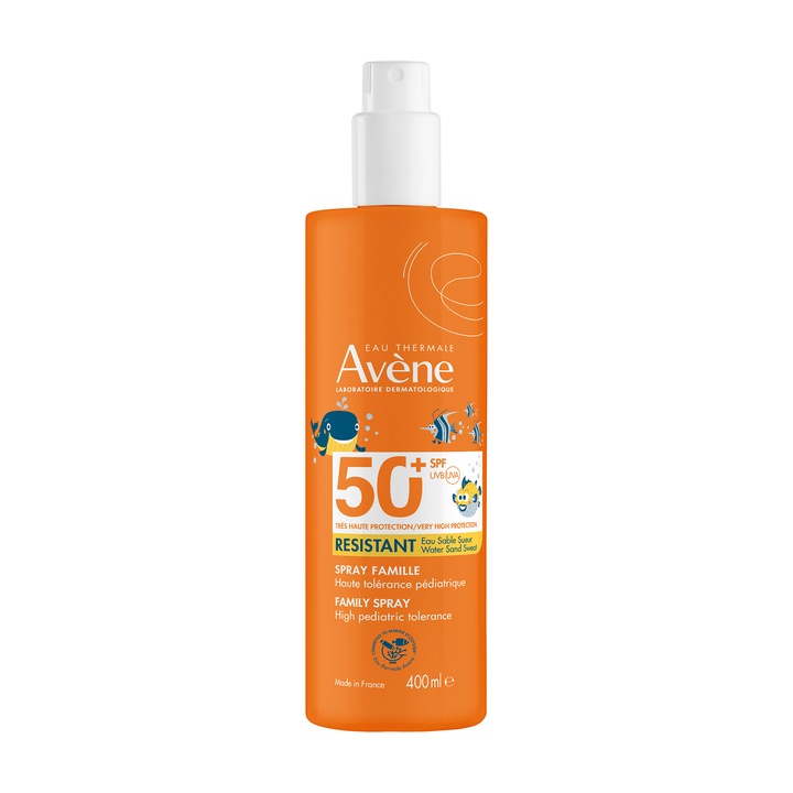 Spray Family cu protectie solara SPF 50, 400 ml, Avene