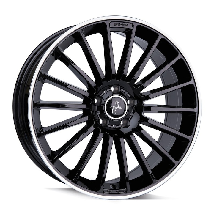 Janta aliaj Keskin tuning KT15 Gloss black 7x17 5x112 et48