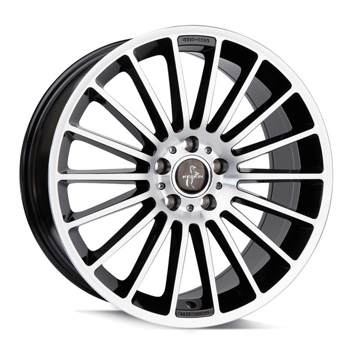 Janta aliaj Keskin tuning KT15 Black Diamond 7x17 5x112 et38