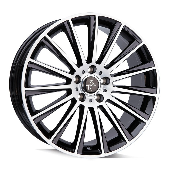 Janta aliaj Keskin tuning KT18 Black Diamond 7x17 5x108 et48