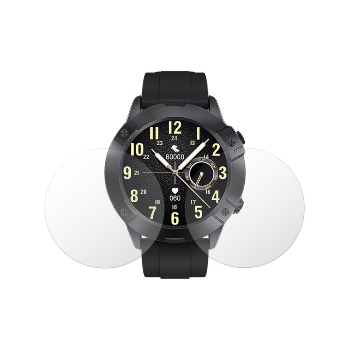 Set 2X Folie Protectie Ecran iSkinz pentru Cubot N1, Invisible Skinz HD, Siliconica Ultra-Clear cu Acoperire Totala, Adeziva si Flexibila