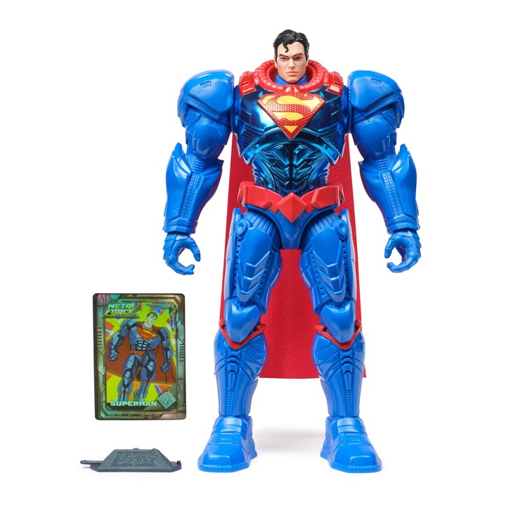 Figurina DC Comics - Metal Force, Superman 30 cm