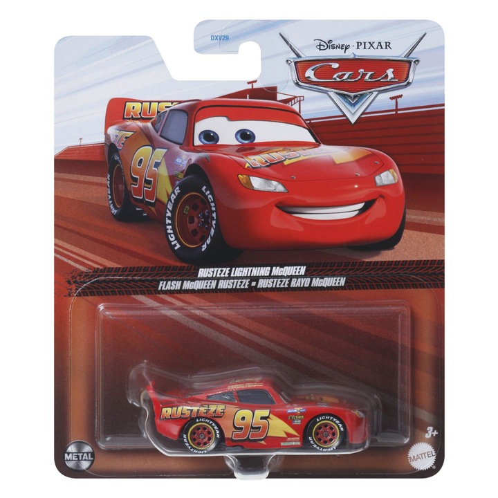 Disney Cars 3 Diecast Car - Светкавицата Маккуин Rusteze