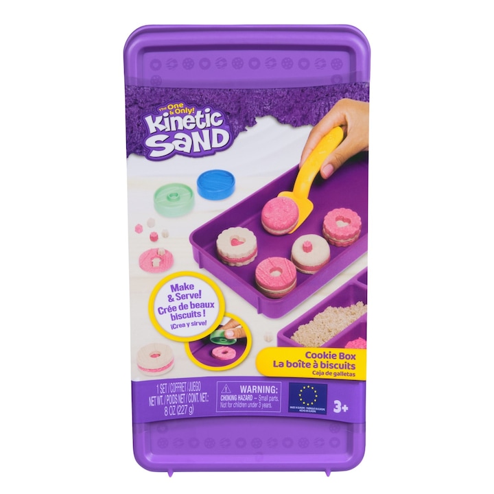 Set Kinetic Sand - Cutia cu fursecuri