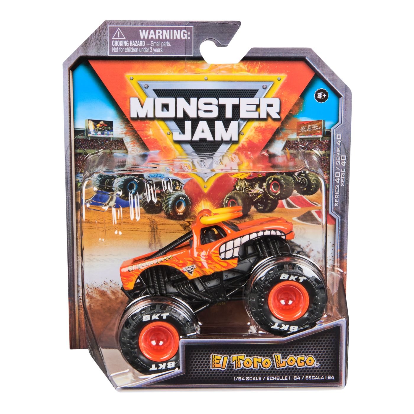 Masinuta diecast Monster Jam - El Toro Loco, 1:64