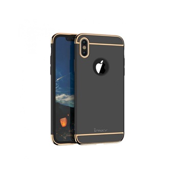 Carcasa protectie spate din plastic pentru iPhone X/Xs 5.8 inch, neagra Carcasa protectie spate din plastic pentru iPhone X/Xs 5.8 inch, neagra
