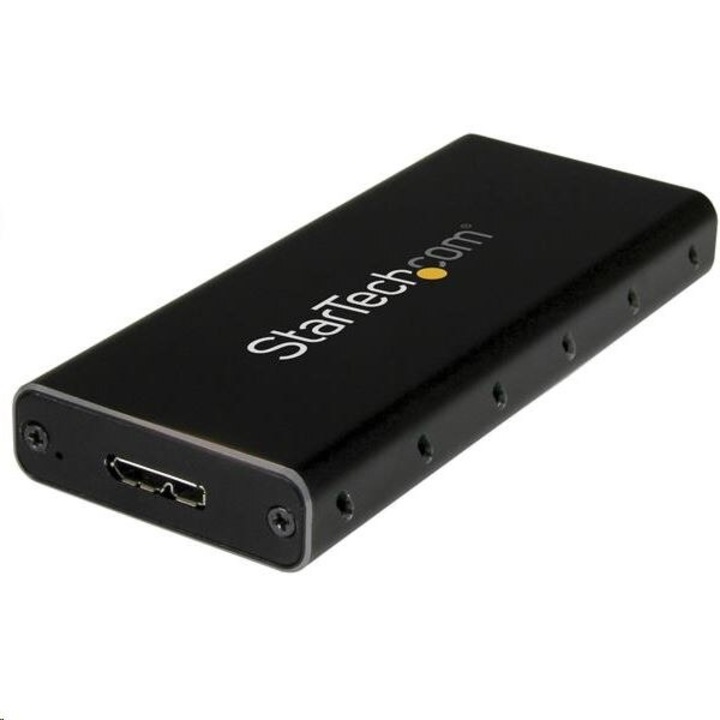 Carcasa SSD externa, Startech, SM21BMU31C3, M.2, USB 3.1, Negru