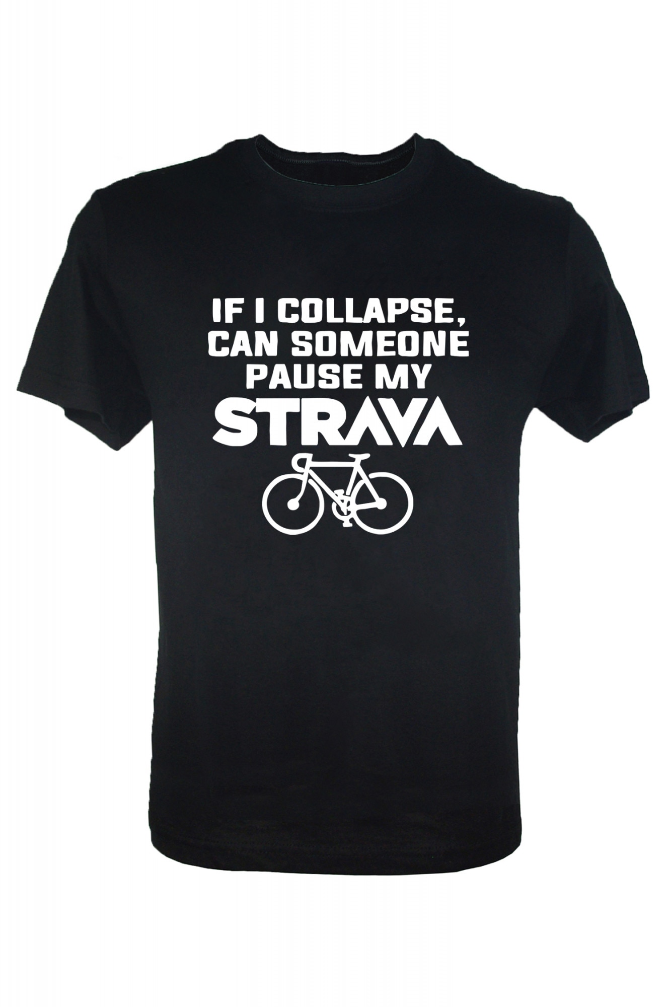 Tricou STRAVA, Negru