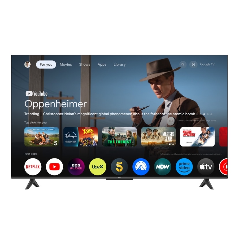 Televizor LED TCL 127 cm 50" 50V6C, Ultra HD 4K, Smart TV, WiFi, CI+