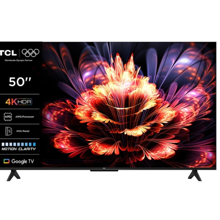 TCL LED телевизор 127 см 50" 50V6C, Ultra HD 4K, Smart TV, WiFi, CI+