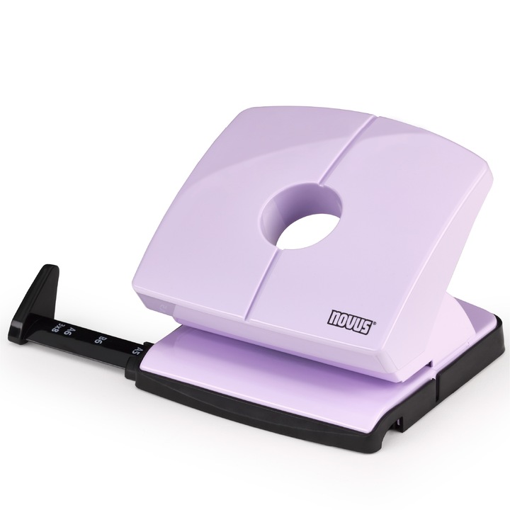 Perforator Novus B 220 color ID 2.0, 20 coli, pretty lilac