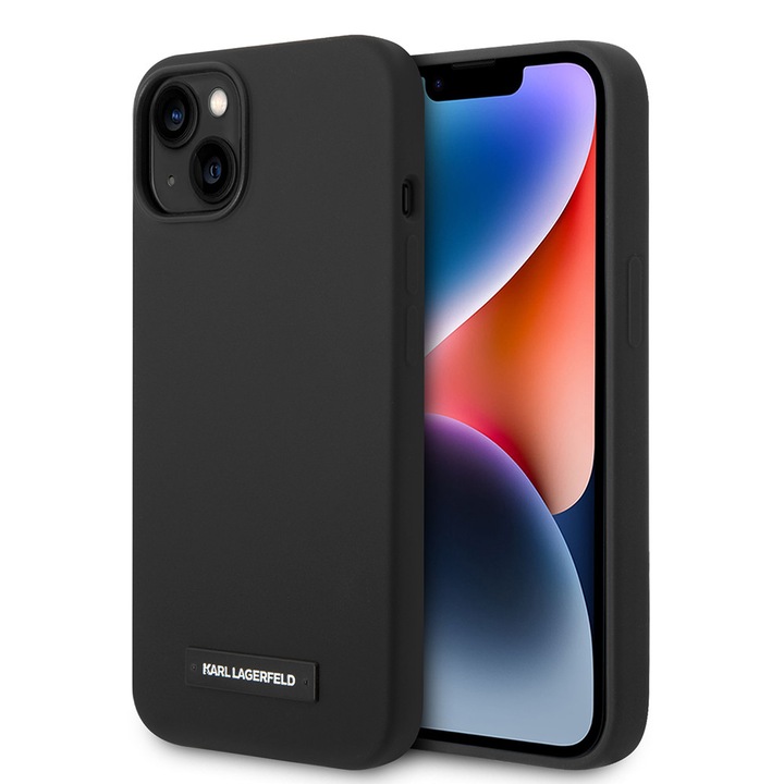 Husa Protectie pentru iPhone 14 Plus, N69, Termoplastic, Deep Dark Plaque