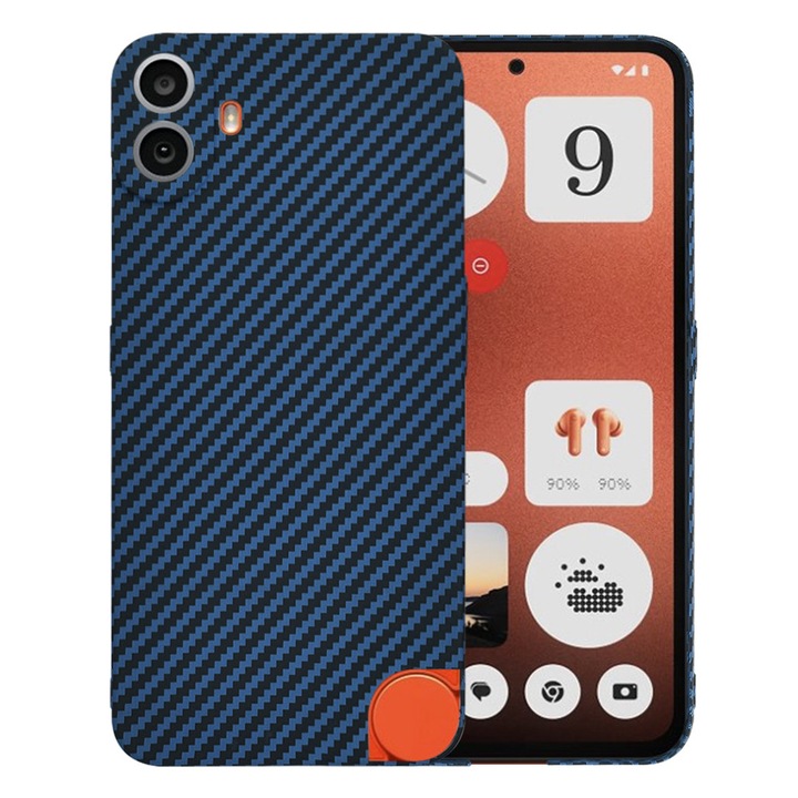Carcasa de protectie pentru Nothing CMF Phone 1, cyan