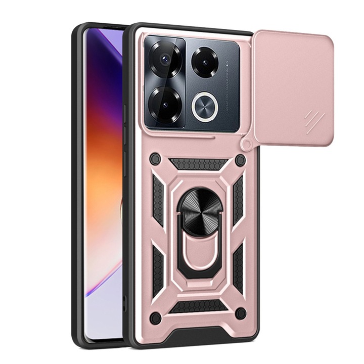 Carcasa de protectie pentru Infinix Note 40 Pro+, roz
