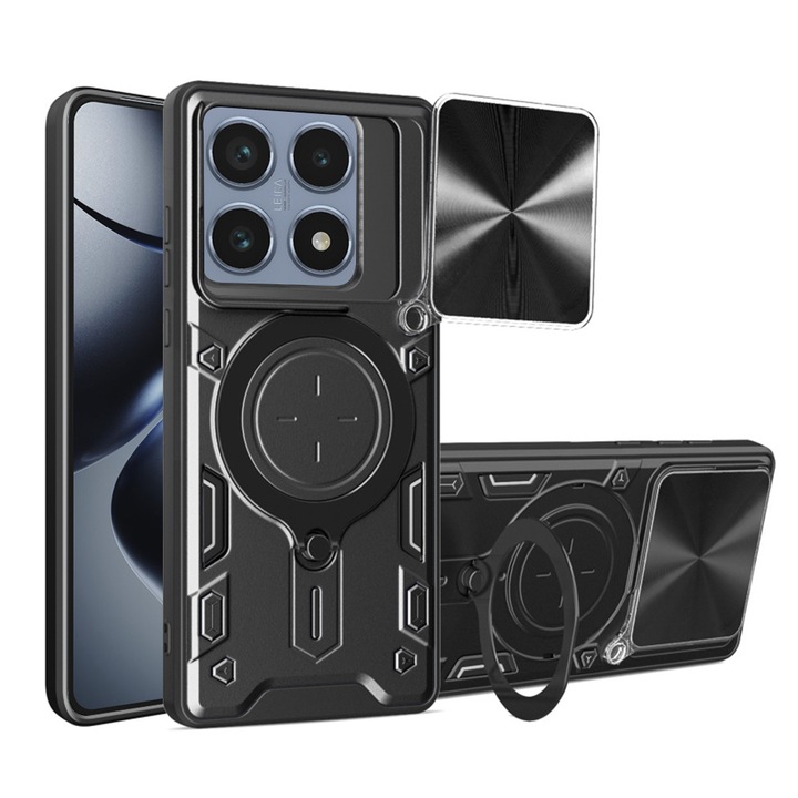 Husa telefon CamGuard Pro Xiaomi 14T Pro Negru