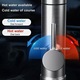 Robinet Electric Pentru Incalzire Apa Instant, Noonedibs, instalare la chiuveta, otel inoxidabil, cu afisaj, rotatie 360 ​​de grade, incalzire in trei secunde, temperatura reglabila, maner unic si orificiu unic, economie de energie, argintiu