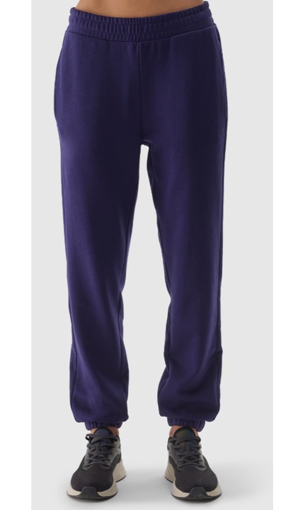 4F Uniszex Nadrág, Pamut, Kék, XS INTL