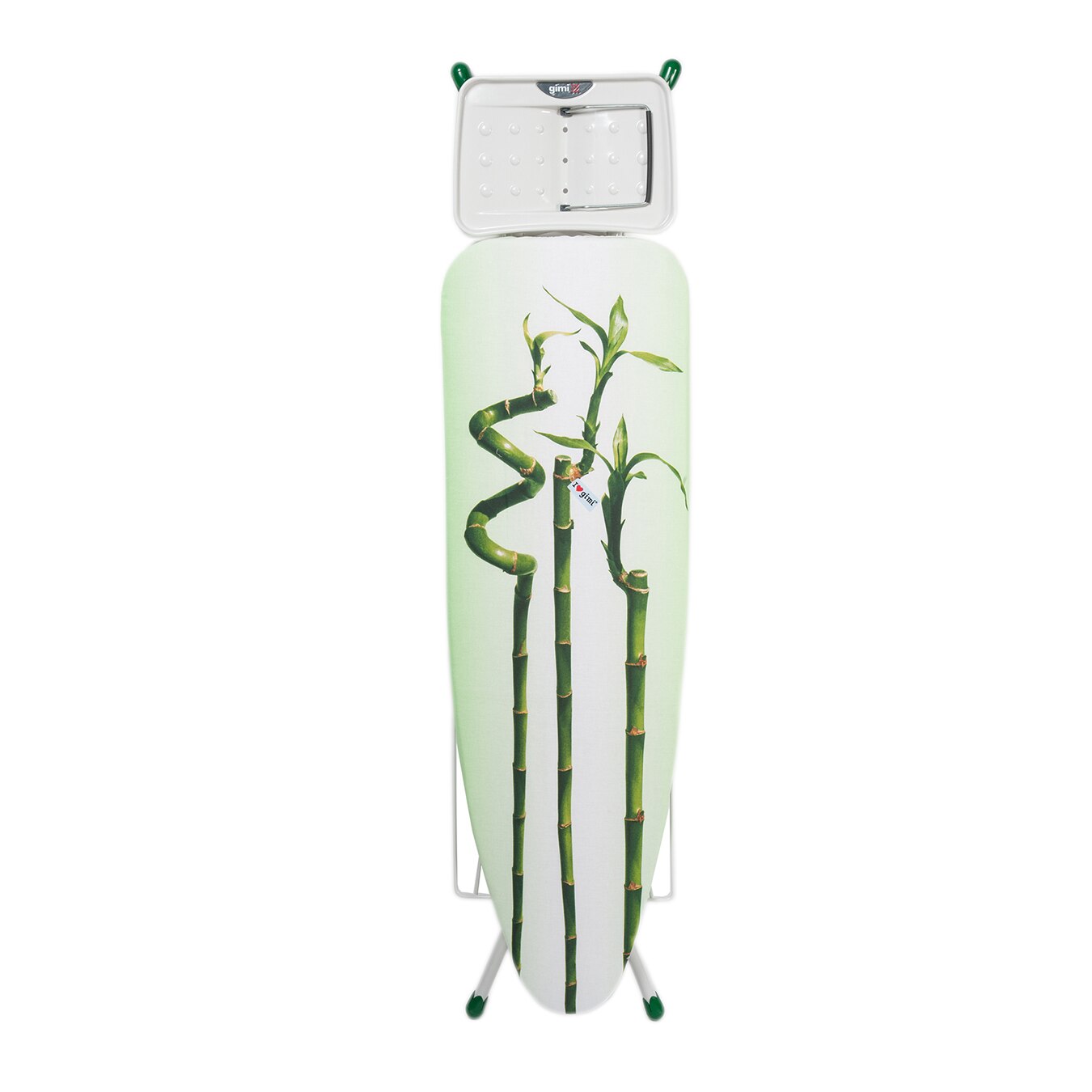 Masa de calcat GIMI Prestige, 122x38 cm, model bambus - eMAG.ro