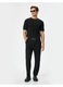 Tricou barbati, Koton, Poliester/Elastan, Negru, Negru