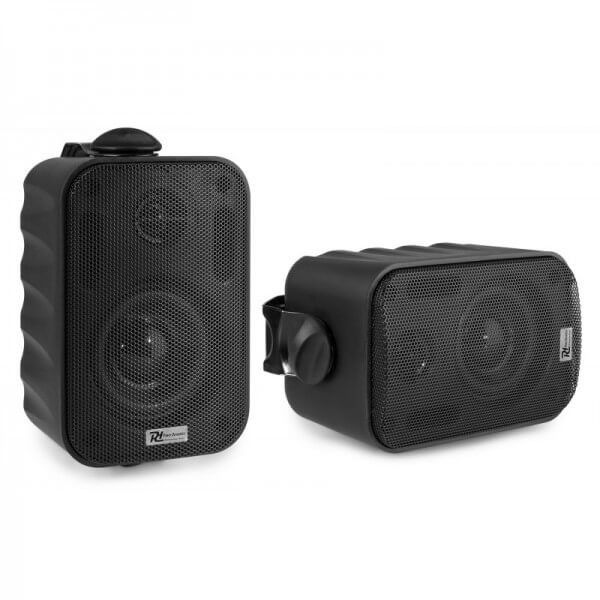 Set Boxe Stereo Power Dynamics BG30 Exterior-negru