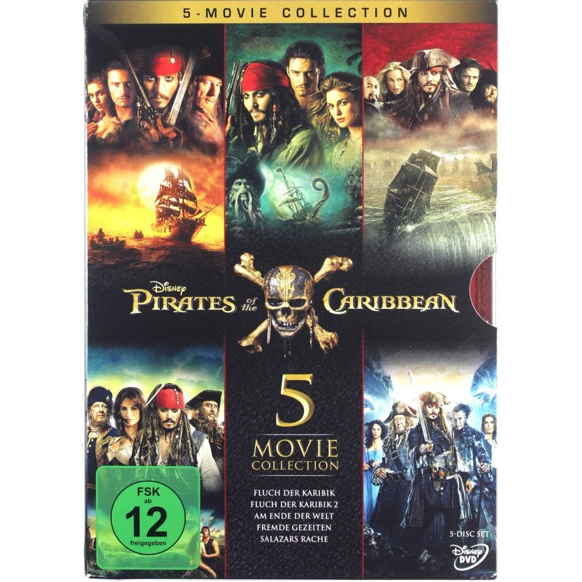 Piratii din Caraibe: Blestemul Perlei Negre [5DVD] - eMAG.ro