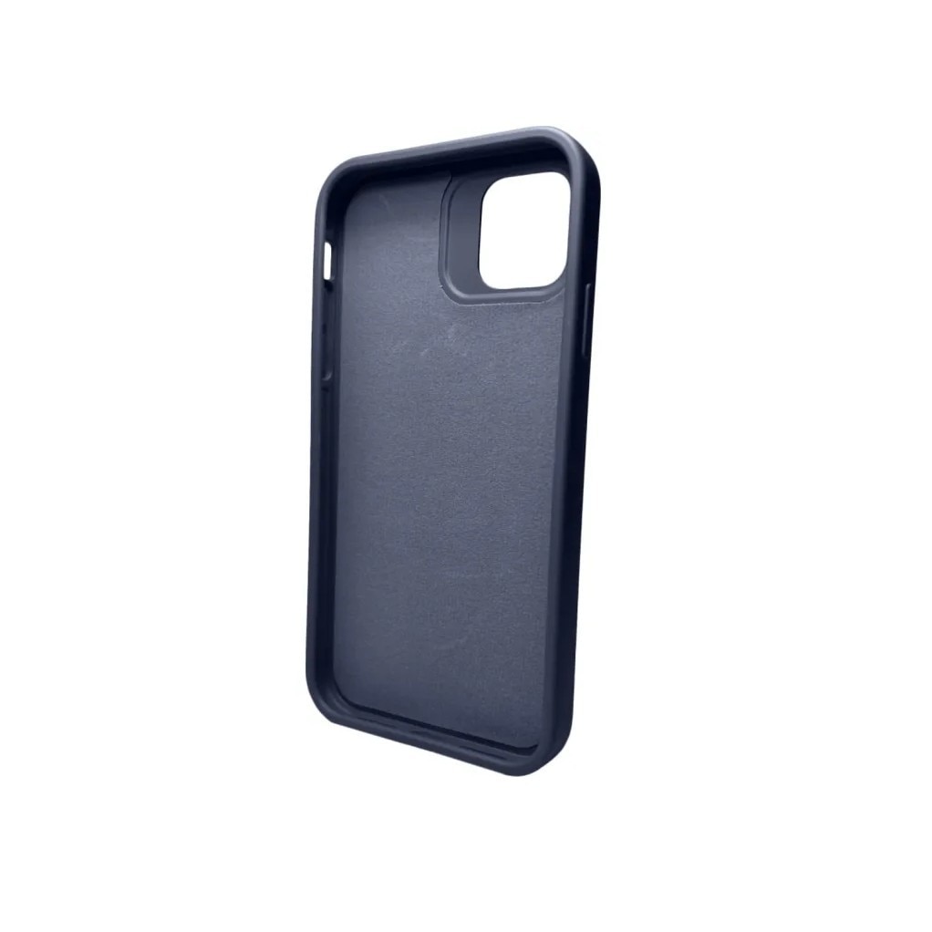 Husa pentru Apple iPhone 14 Pro Max, Flippy, din Silicon Lichid, Interior din Microfibra, Lentile Fosforescente de Protectie Camera, Anti Amprenta, Rezistenta la Socuri, Albastru Marin