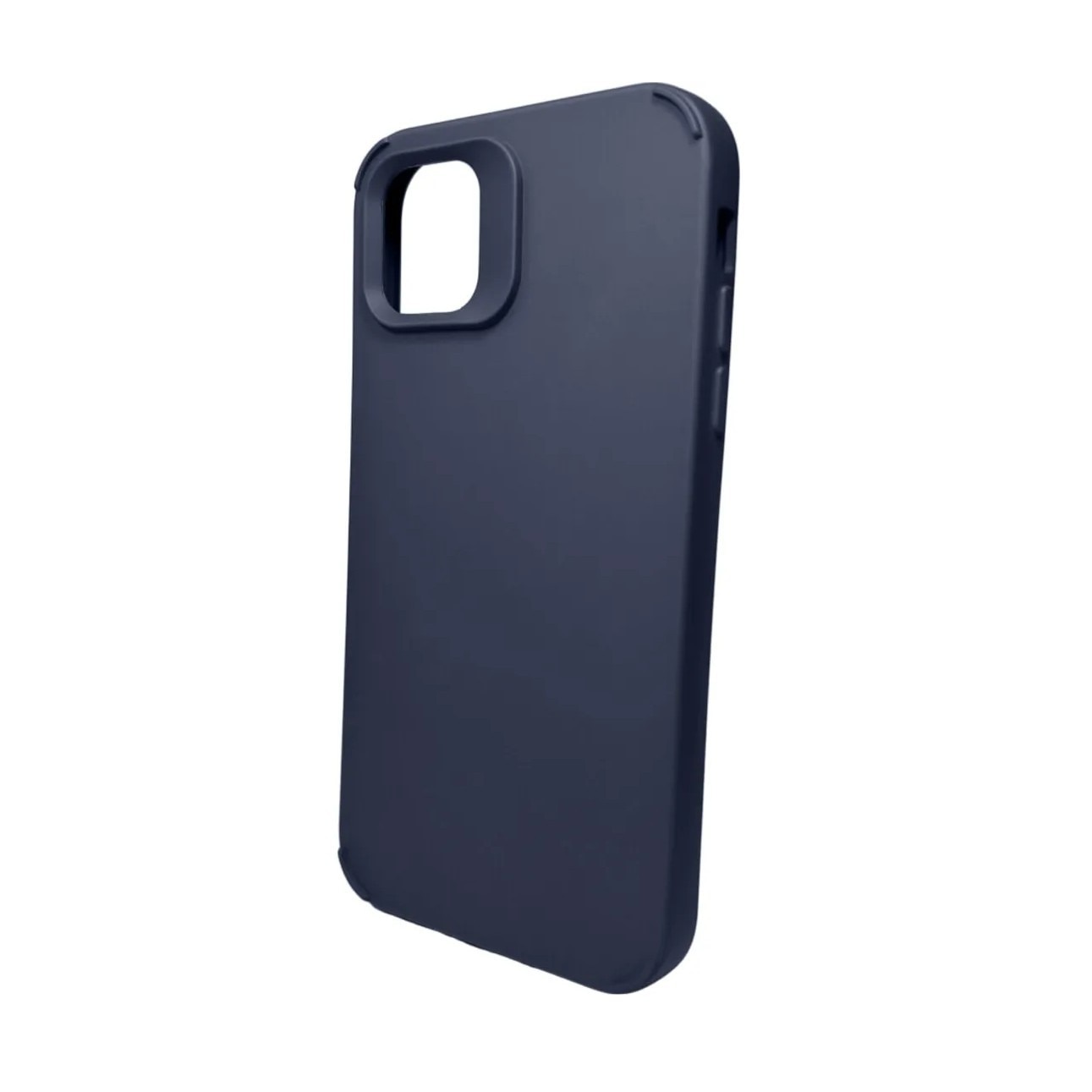 Husa pentru Apple iPhone 14 Pro Max, Flippy, din Silicon Lichid, Interior din Microfibra, Lentile Fosforescente de Protectie Camera, Anti Amprenta, Rezistenta la Socuri, Albastru Marin