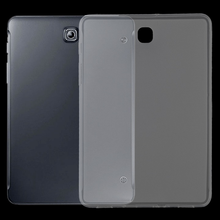 Husa tableta pentru Galaxy Tab S2 8.0 T710, TPU mata ultra-subtire, protectie moale, transparenta