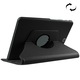 Husa tableta pentru Galaxy Tab S2 9.7, piele texturata litchi, cu suport rotativ 360 grade, negru
