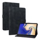 Husa tableta compatibila cu Samsung Galaxy Tab S4 10.5, piele cu model floral, inchidere magnetica, negru