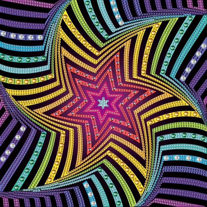 Set de broderie cu diamante, 30x30 cm