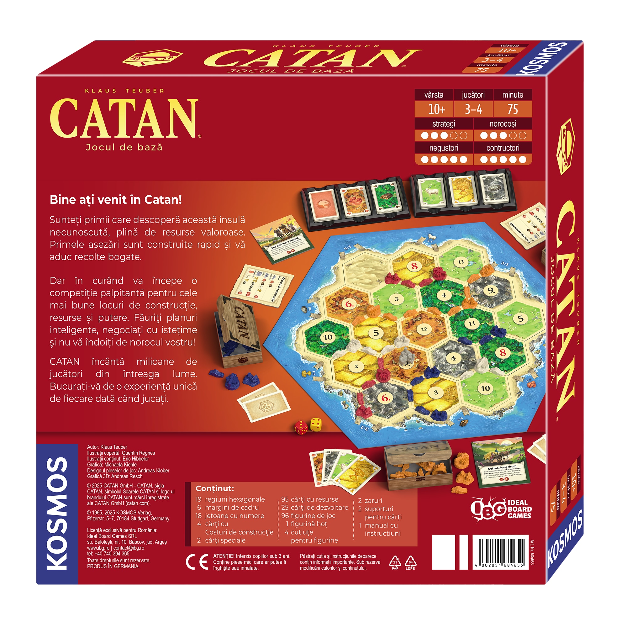 Catan Game - Базовата игра, издание 2025 - eMAG.bg