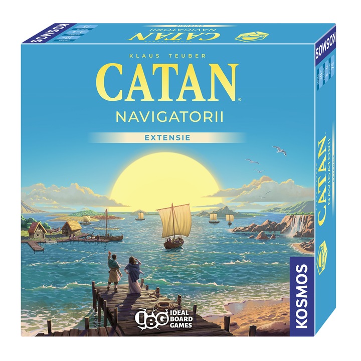 Joc Catan - Navigatorii (extensie), editia 2025