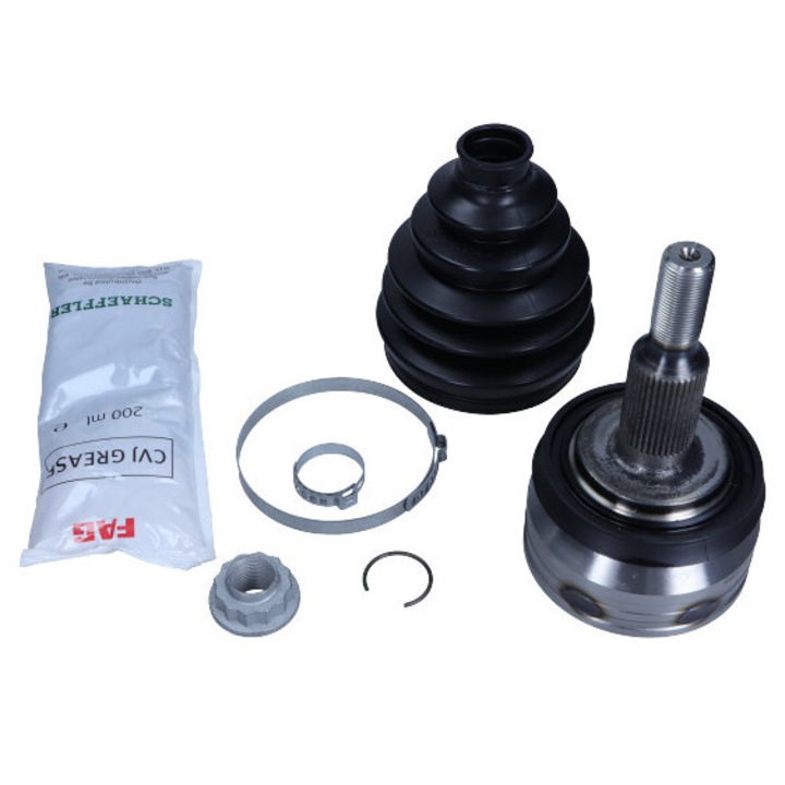 Külső csatlakozóaljzat, FAG, VW T5 03-hoz, védelemmel, 1.9TDI/2.0B