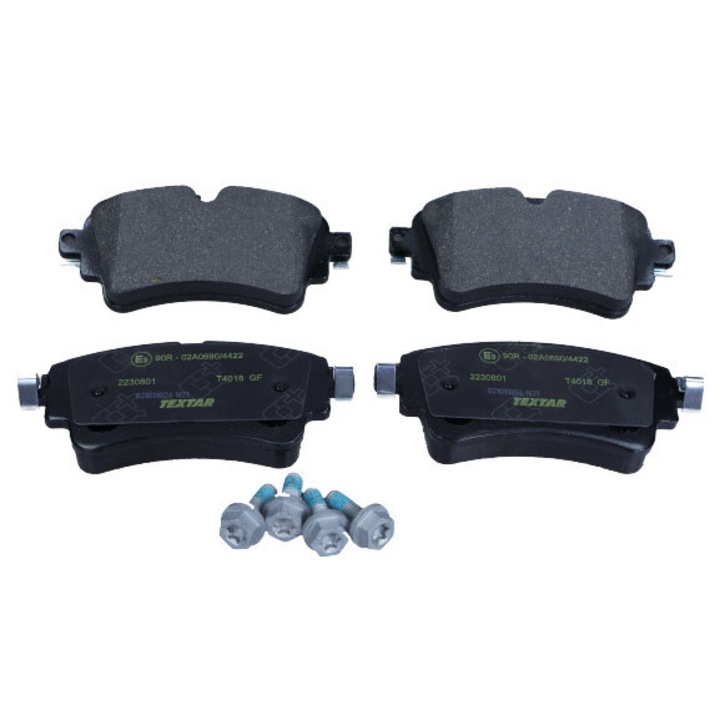 Textar fékbetétek, Audi A4/A5/Q5/Q7-hez, 129.2x59x17.5mm